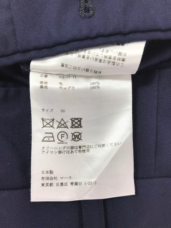 【現状渡し品】【メンズ】 JOHNLAWRENCESULLIVAN ジョンローレンスサリバン 2P SET UP NAVY JLS-01-09 セットアップ ネイビー 140-261029-rt-05-tagh サイズ：50 カラー：ネイビー 万代Net店