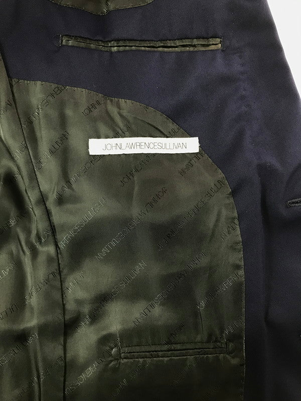 【現状渡し品】【メンズ】 JOHNLAWRENCESULLIVAN ジョンローレンスサリバン 2P SET UP NAVY JLS-01-09 セットアップ ネイビー 140-261029-rt-05-tagh サイズ：50 カラー：ネイビー 万代Net店