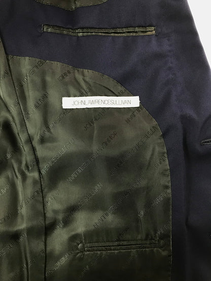 【現状渡し品】【メンズ】 JOHNLAWRENCESULLIVAN ジョンローレンスサリバン 2P SET UP NAVY JLS-01-09 セットアップ ネイビー 140-261029-rt-05-tagh サイズ：50 カラー：ネイビー 万代Net店