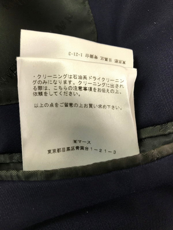 【現状渡し品】【メンズ】 JOHNLAWRENCESULLIVAN ジョンローレンスサリバン 2P SET UP NAVY JLS-01-09 セットアップ ネイビー 140-261029-rt-05-tagh サイズ：50 カラー：ネイビー 万代Net店