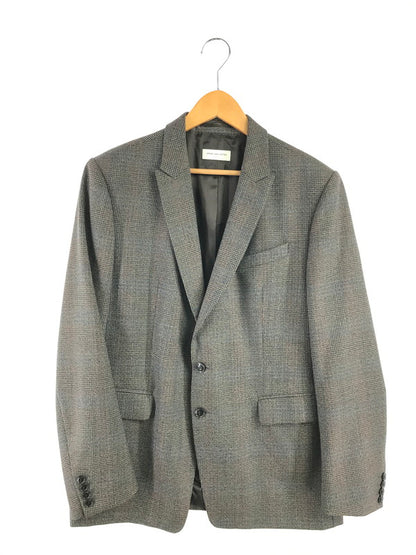 【中古品】【メンズ】 DRIES VAN NOTEN ドリスヴァンノッテン REID＆TAYLOR 2B WOOL GLEN CHECK TAILORED JACKET テーラードジャケット ライトアウター 141-261029-rt-04-tagh サイズ：54 カラー：ブラウン 万代Net店