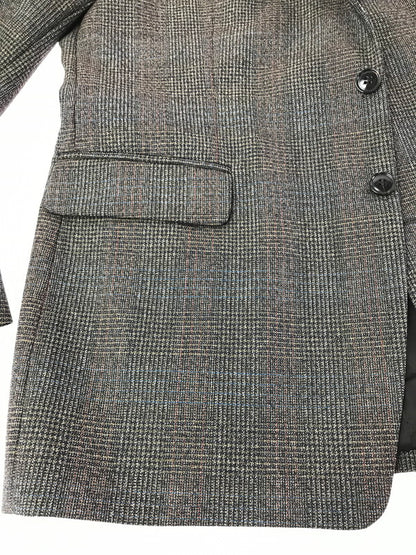 【中古品】【メンズ】 DRIES VAN NOTEN ドリスヴァンノッテン REID＆TAYLOR 2B WOOL GLEN CHECK TAILORED JACKET テーラードジャケット ライトアウター 141-261029-rt-04-tagh サイズ：54 カラー：ブラウン 万代Net店