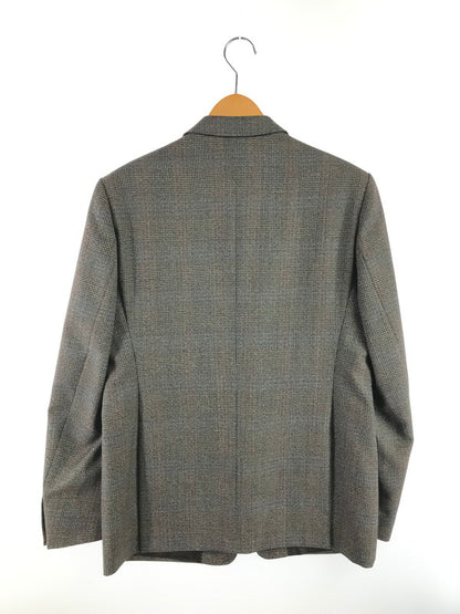 【中古品】【メンズ】 DRIES VAN NOTEN ドリスヴァンノッテン REID＆TAYLOR 2B WOOL GLEN CHECK TAILORED JACKET テーラードジャケット ライトアウター 141-261029-rt-04-tagh サイズ：54 カラー：ブラウン 万代Net店