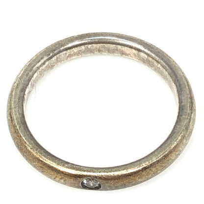 【現状渡し品】【レディース】 TIFFANY&CO. ティファニー AG925 ELSA PERETTI STACKING BAND RING エルサ ペレッティ スタッキング バンドリング 182-261030-rt-10-tagh カラー：シルバー 万代Net店