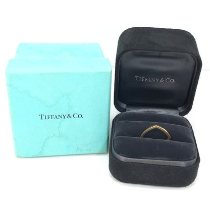 【中古品】【レディース】 TIFFANY&CO. ティファニー K18YG 750 FRANK GEHRY TORQUE NARROW SQUARE RING フランク ゲーリー トルク ナロー スクエア リング 182-261030-rt-12-tagh カラー：ゴールド 万代Net店