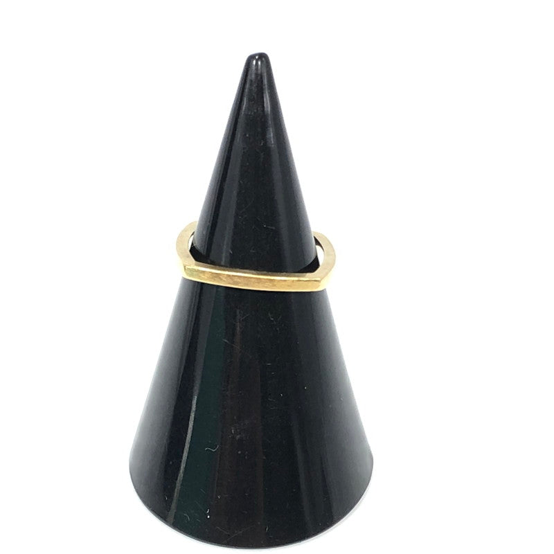【中古品】【レディース】 TIFFANY&CO. ティファニー K18YG 750 FRANK GEHRY TORQUE NARROW SQUARE RING フランク ゲーリー トルク ナロー スクエア リング 182-261030-rt-12-tagh カラー：ゴールド 万代Net店