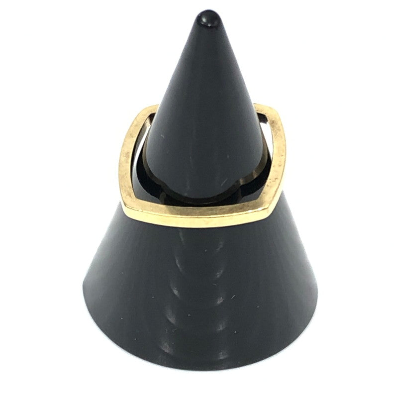 【中古品】【レディース】 TIFFANY&CO. ティファニー K18YG 750 FRANK GEHRY TORQUE NARROW SQUARE RING フランク ゲーリー トルク ナロー スクエア リング 182-261030-rt-12-tagh カラー：ゴールド 万代Net店
