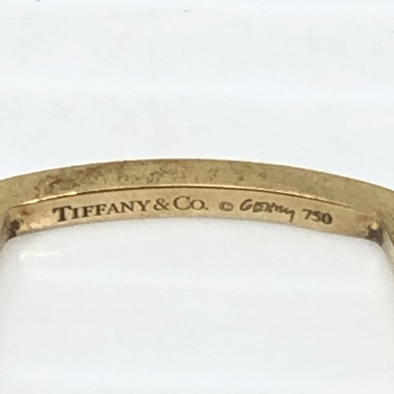 【中古品】【レディース】 TIFFANY&CO. ティファニー K18YG 750 FRANK GEHRY TORQUE NARROW SQUARE RING フランク ゲーリー トルク ナロー スクエア リング 182-261030-rt-12-tagh カラー：ゴールド 万代Net店