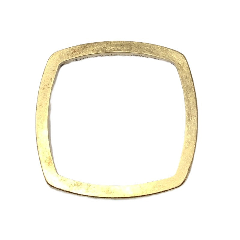 【中古品】【レディース】 TIFFANY&CO. ティファニー K18YG 750 FRANK GEHRY TORQUE NARROW SQUARE RING フランク ゲーリー トルク ナロー スクエア リング 182-261030-rt-12-tagh カラー：ゴールド 万代Net店
