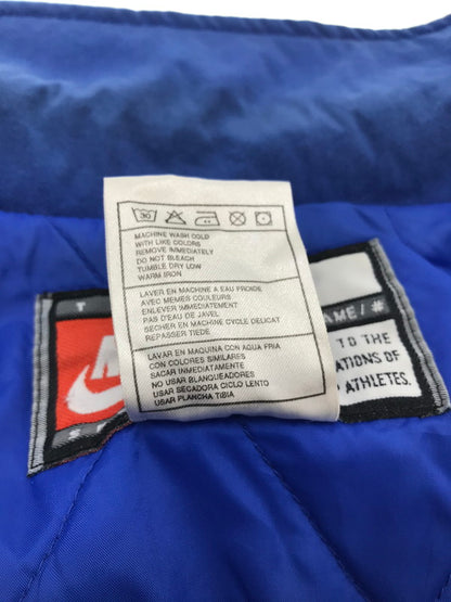 【現状渡し品】【メンズ】 NIKE TEAM ナイキ チーム 00's BIG NYLON PADDING JACKET 2000年代 ビッグ ナイロン 中綿 ジャケット アウター 146-261029-rt-01-tagh サイズ：XXL カラー：ブルー 万代Net店