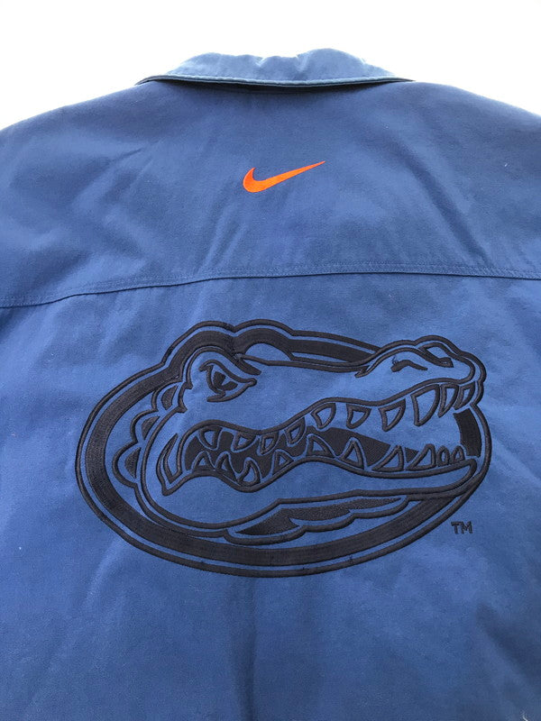 【現状渡し品】【メンズ】 NIKE TEAM ナイキ チーム 00's BIG NYLON PADDING JACKET 2000年代 ビッグ ナイロン 中綿 ジャケット アウター 146-261029-rt-01-tagh サイズ：XXL カラー：ブルー 万代Net店
