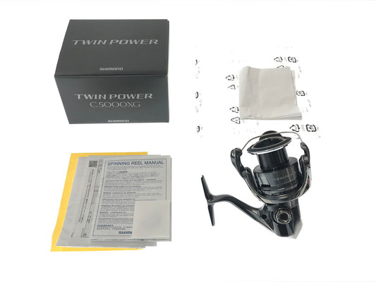 【中古美品】 SHIMANO シマノ 24 TWINPOWER 24 ツインパワー C5000XG スピニングリール 釣り 釣り具等 134-261028-rt-27-tagh 万代Net店
