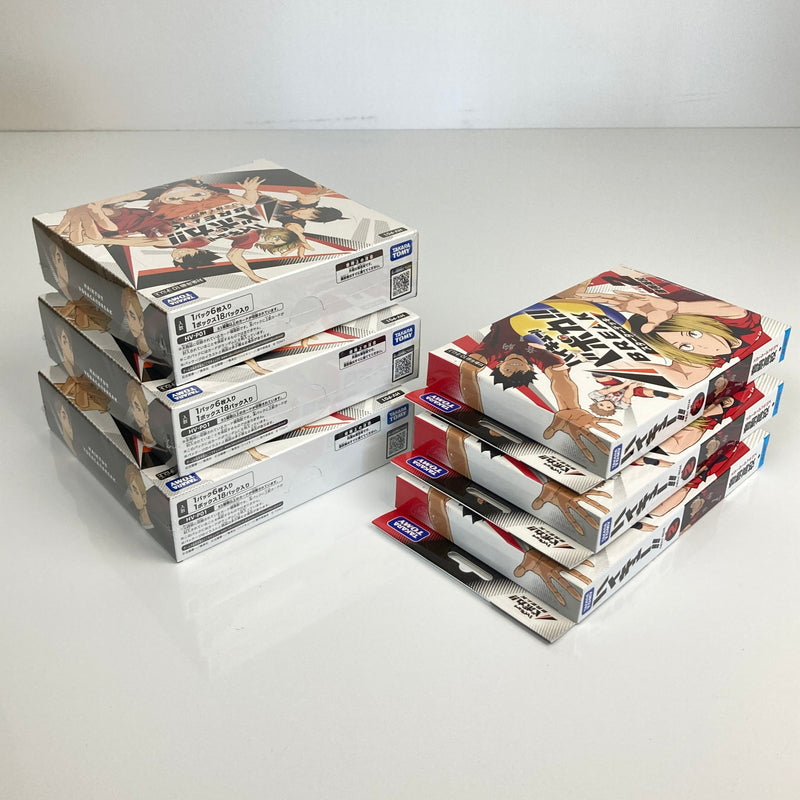 【未使用品】 ハイキュー！！ バボカ！！ BREAK ブースターパック ゴミ捨て場の決戦 スターターデッキ vol.2 音駒高校 トレカ 6個まとめ 080-260611-CN-6-hon 万代Net店