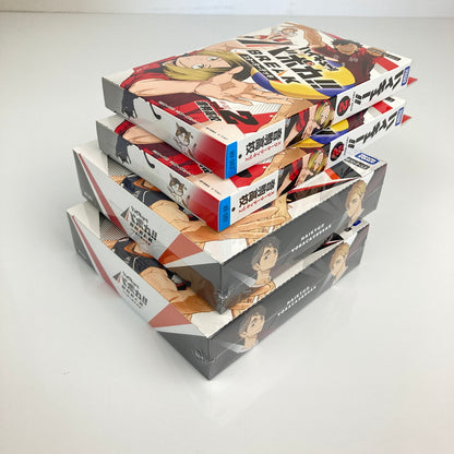 【未使用品】 ハイキュー！！ バボカ！！ BREAK ブースターパック ゴミ捨て場の決戦 スターターデッキ vol.2 音駒高校 トレカ 4個まとめ 080-260611-CN-4-hon 万代Net店