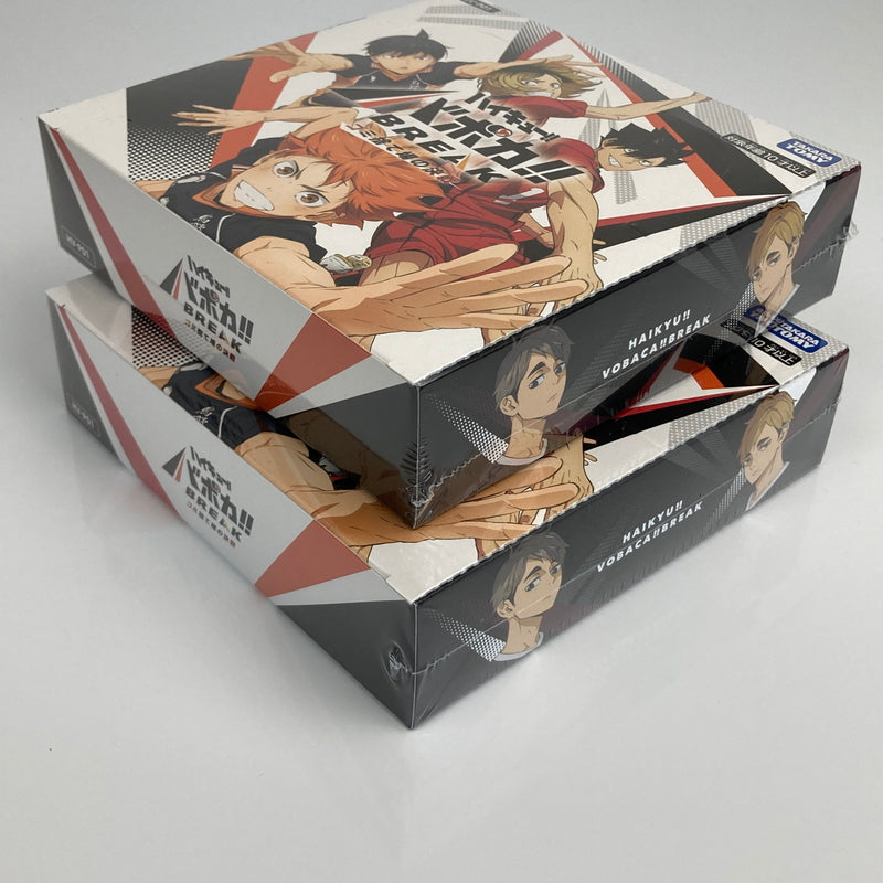 【未使用品】 ハイキュー！！ バボカ！！ BREAK ブースターパック ゴミ捨て場の決戦 2個 BOX HV-P01 トレカ 080-260611-CN-5-hon 万代Net店