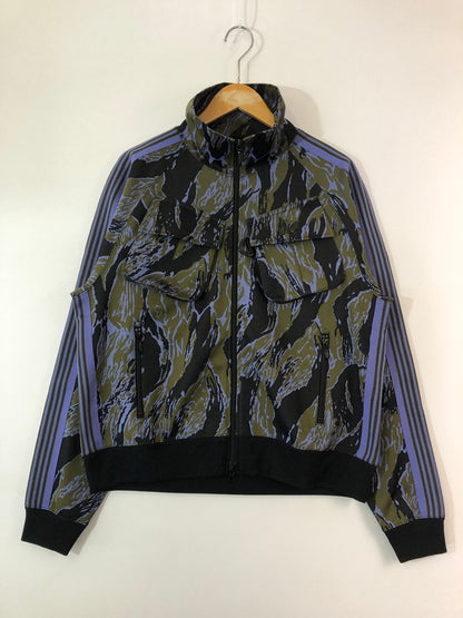 【中古品】【メンズ】 NEEDLES ニードルス × PURPLE THINGS 別注 コラボ パープルシングス 23SS TRACK JACKET BDU-POLY MR395 トラックジャケット ライトアウター ジャージ 140-260615-kk-03-hon サイズ：M カラー：PURPLE 万代Net店
