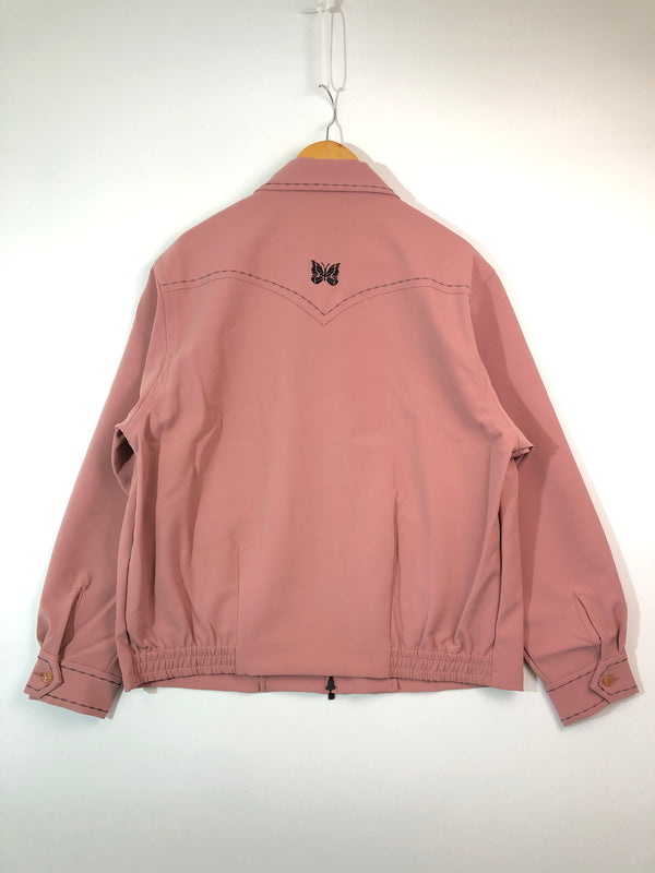 【中古品】【メンズ】 NEEDLES ニードルス 23SS WESTERN SPORTS JACKET MR199 ウエスタンスポーツジャケット ライトアウター ブルゾン 140-260615-kk-04-hon サイズ：M カラー：PINK 万代Net店