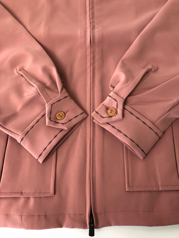 【中古品】【メンズ】 NEEDLES ニードルス 23SS WESTERN SPORTS JACKET MR199 ウエスタンスポーツジャケット ライトアウター ブルゾン 140-260615-kk-04-hon サイズ：M カラー：PINK 万代Net店