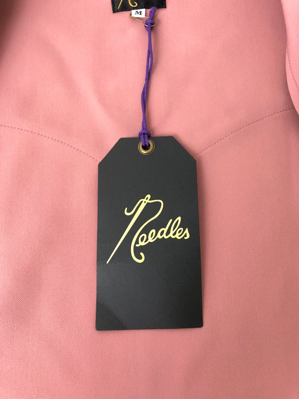 【中古品】【メンズ】 NEEDLES ニードルス 23SS WESTERN SPORTS JACKET MR199 ウエスタンスポーツジャケット ライトアウター ブルゾン 140-260615-kk-04-hon サイズ：M カラー：PINK 万代Net店
