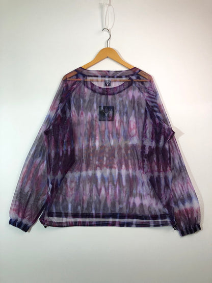 【中古品】【メンズ】 South2 West8 サウスツーウェストエイト 23SS BUSH CREW NECK SHIRT-POLY LIGHTWEIGHT MESH PRINT GL795 ブッシュクルーネックシャツ 長袖 トップス 140-260615-kk-06-hon サイズ：M カラー：TIE-DYE 万代Net店