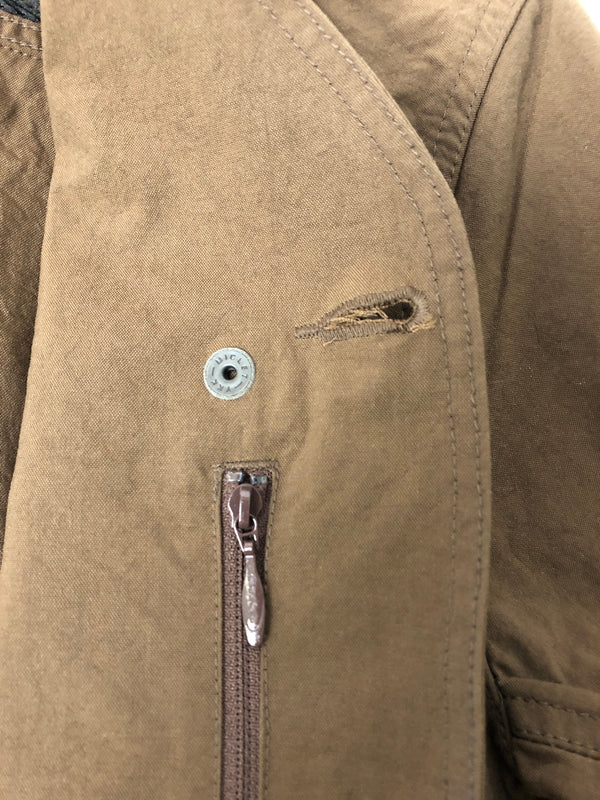 【中古品】【メンズ】 South2 West8 サウスツーウェストエイト 23SS TENKARA JACKET-NYLON OXFORD MR692 テンカラジャケット ナイロンオックスフォード ライトアウター 140-260615-kk-05-hon サイズ：S カラー：BROWN 万代Net店