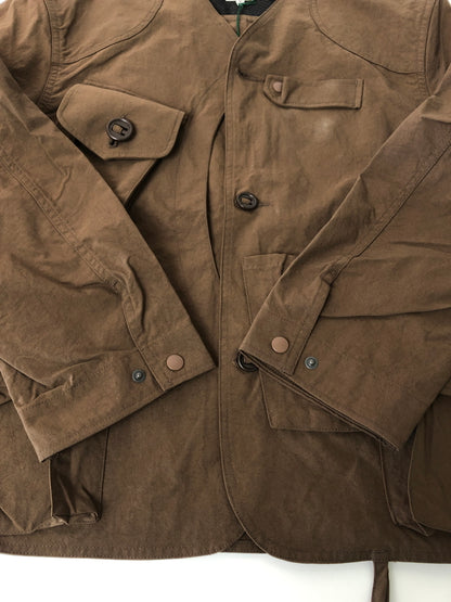 【中古品】【メンズ】 South2 West8 サウスツーウェストエイト 23SS TENKARA JACKET-NYLON OXFORD MR692 テンカラジャケット ナイロンオックスフォード ライトアウター 140-260615-kk-05-hon サイズ：S カラー：BROWN 万代Net店