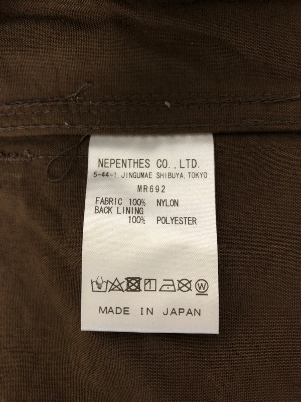 【中古品】【メンズ】 South2 West8 サウスツーウェストエイト 23SS TENKARA JACKET-NYLON OXFORD MR692 テンカラジャケット ナイロンオックスフォード ライトアウター 140-260615-kk-05-hon サイズ：S カラー：BROWN 万代Net店