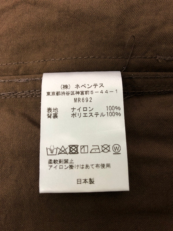 【中古品】【メンズ】 South2 West8 サウスツーウェストエイト 23SS TENKARA JACKET-NYLON OXFORD MR692 テンカラジャケット ナイロンオックスフォード ライトアウター 140-260615-kk-05-hon サイズ：S カラー：BROWN 万代Net店