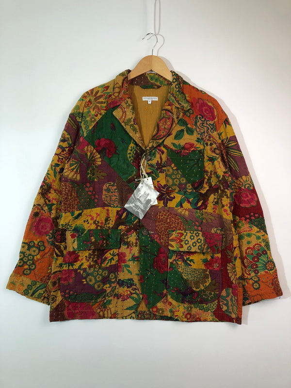 【中古品】【メンズ】 ENGINEERED GARMENTS エンジニアードガーメンツ 23SS LOITER JACKET-TRIANGLE HANDSTITCH ロウタージャケット トライアングル ハンドステッチ ライトアウター 140-260615-kk-02-hon サイズ：S カラー：KHAKI 万代Net店