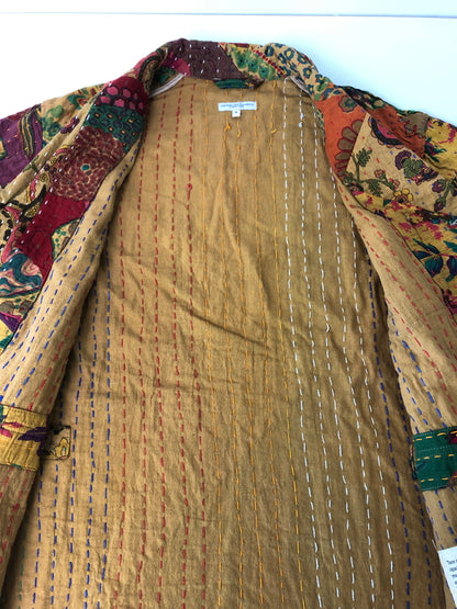 【中古品】【メンズ】 ENGINEERED GARMENTS エンジニアードガーメンツ 23SS LOITER JACKET-TRIANGLE HANDSTITCH ロウタージャケット トライアングル ハンドステッチ ライトアウター 140-260615-kk-02-hon サイズ：S カラー：KHAKI 万代Net店