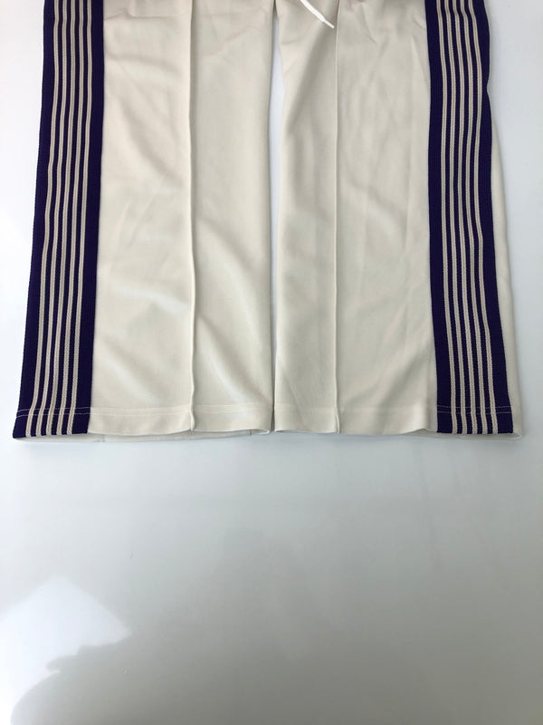 【中古品】【メンズ】 NEEDLES 23SS MR286 TRACK PANTS-POLY SMOOTH MR286 トラックパンツ ボトムス ジャージ 151-260615-kk-10-hon サイズ：S カラー：ICE WHITE 万代Net店