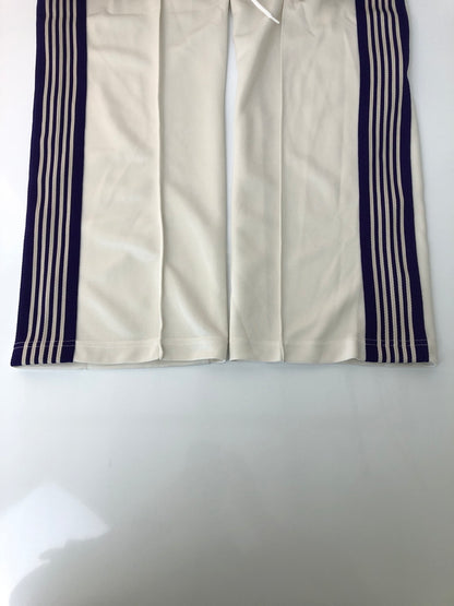 【中古品】【メンズ】 NEEDLES 23SS MR286 TRACK PANTS-POLY SMOOTH MR286 トラックパンツ ボトムス ジャージ 151-260615-kk-10-hon サイズ：S カラー：ICE WHITE 万代Net店