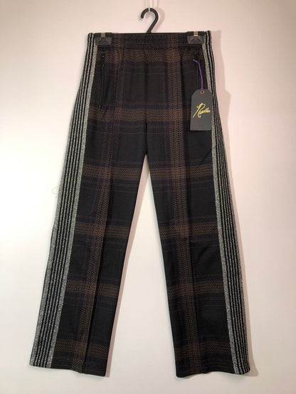 【中古品】【メンズ】 NEEDLES ニードルス 23AW TRACK PANTS-POLY JQ. NS1502 トラックパンツ ボトムス ジャージ 151-260615-kk-09-hon サイズ：S カラー：BROWN 万代Net店