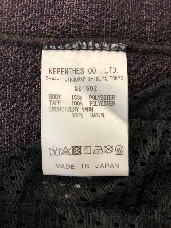 【中古品】【メンズ】 NEEDLES ニードルス 23AW TRACK PANTS-POLY JQ. NS1502 トラックパンツ ボトムス ジャージ 151-260615-kk-09-hon サイズ：S カラー：BROWN 万代Net店