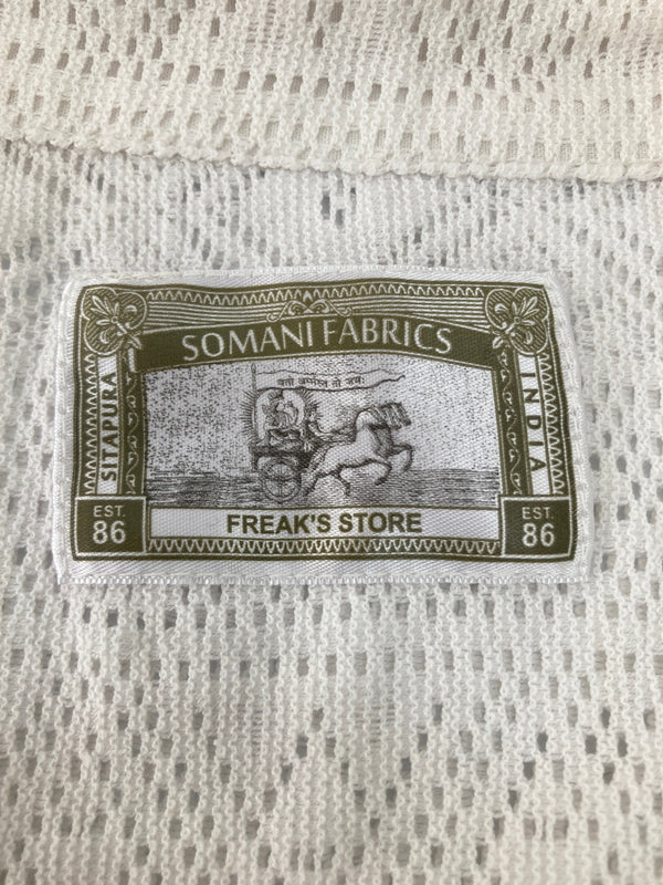 【中古品】【メンズ】 FREAK'S STORE フリークス ストア LACE OPEN COLLAR S/S SHIRT 1006248901511 レース オープンカラー ショートスリーブシャツ 半袖 トップス 178-260725-kk-02-hon カラー：ホワイト 万代Net店