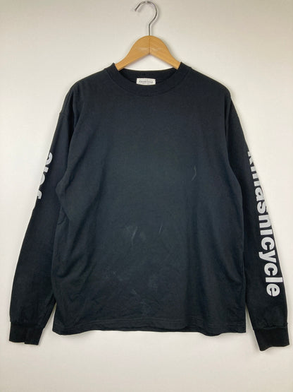 【中古品】【メンズ】 KINASHI CYCLE 木梨サイクル L/S REFLECTOR TEE ロングスリーブ リフレクター Tシャツ 長袖 トップス 178-260725-kk-04-hon サイズ：L カラー：BLACK 万代Net店