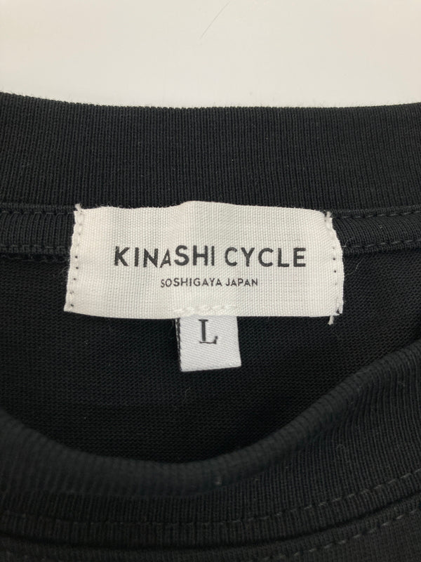 【中古品】【メンズ】 KINASHI CYCLE 木梨サイクル L/S REFLECTOR TEE ロングスリーブ リフレクター Tシャツ 長袖 トップス 178-260725-kk-04-hon サイズ：L カラー：BLACK 万代Net店