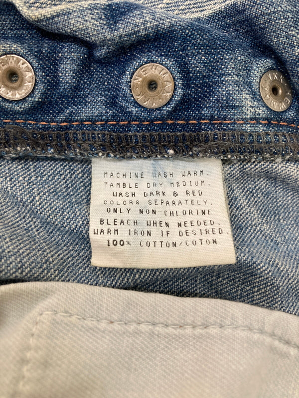 【中古品】【メンズ】 TALKING ABOUT THE ABSTRACTION トーキングアバウトジアブストラクション FASTENER DESIGN DENIM PANTS ファスナーデザイン デニムパンツ ボトムス 178-260725-kk-05-hon サイズ：32 万代Net店
