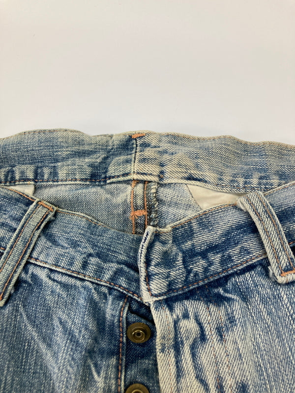 【中古品】【メンズ】 TALKING ABOUT THE ABSTRACTION トーキングアバウトジアブストラクション FASTENER DESIGN DENIM PANTS ファスナーデザイン デニムパンツ ボトムス 178-260725-kk-05-hon サイズ：32 万代Net店