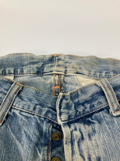 【中古品】【メンズ】 TALKING ABOUT THE ABSTRACTION トーキングアバウトジアブストラクション FASTENER DESIGN DENIM PANTS ファスナーデザイン デニムパンツ ボトムス 178-260725-kk-05-hon サイズ：32 万代Net店