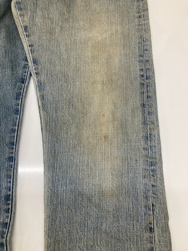 【中古品】【メンズ】 TALKING ABOUT THE ABSTRACTION トーキングアバウトジアブストラクション FASTENER DESIGN DENIM PANTS ファスナーデザイン デニムパンツ ボトムス 178-260725-kk-05-hon サイズ：32 万代Net店