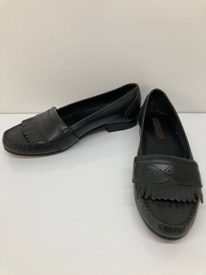 【中古品】【メンズ】 The Men's Store by Bloomingdale's ザ メンズストア バイ ブルーミング デールズ LEATHER FRINGE LOAFERS レザーフリンジローファー 革靴 178-260724-kk-05-hon サイズ：9 カラー：BLACK 万代Net店