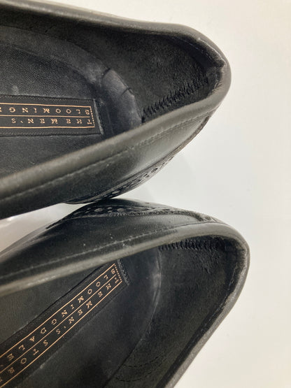 【中古品】【メンズ】 The Men's Store by Bloomingdale's ザ メンズストア バイ ブルーミング デールズ LEATHER FRINGE LOAFERS レザーフリンジローファー 革靴 178-260724-kk-05-hon サイズ：9 カラー：BLACK 万代Net店