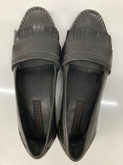 【中古品】【メンズ】 The Men's Store by Bloomingdale's ザ メンズストア バイ ブルーミング デールズ LEATHER FRINGE LOAFERS レザーフリンジローファー 革靴 178-260724-kk-05-hon サイズ：9 カラー：BLACK 万代Net店