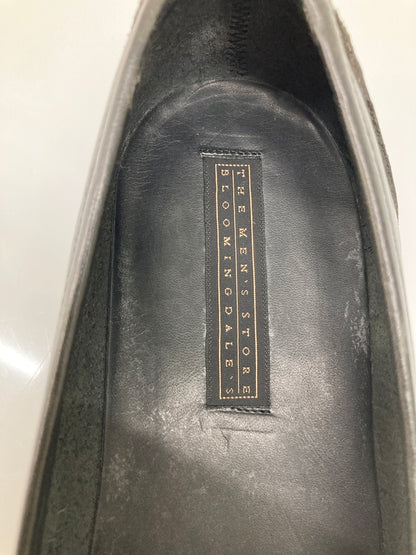 【中古品】【メンズ】 The Men's Store by Bloomingdale's ザ メンズストア バイ ブルーミング デールズ LEATHER FRINGE LOAFERS レザーフリンジローファー 革靴 178-260724-kk-05-hon サイズ：9 カラー：BLACK 万代Net店
