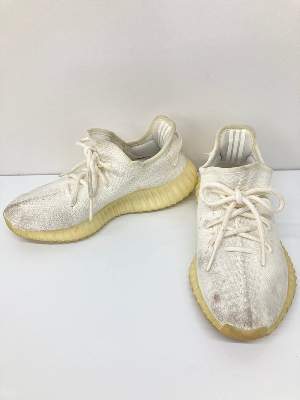 【現状渡し品】【レディース】 adidas アディダス YEEZY BOOST 350 V2 CREAM WHITE CP9366 イージーブースト 350 V2 クリームホワイト スニーカー 靴 178-260724-kk-04-hon カラー：CWHITE/CWHITE/CWHITE 万代Net店