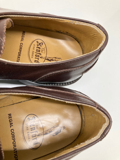 【中古品】【メンズ】 REGAL CORPORATION リーガルコーポレーション KENFORD U CHIP LEATHER SHOES ケンフォード ユーチップ レザーシューズ 革靴 178-260724-kk-03-hon サイズ：25 カラー：BROWN 万代Net店