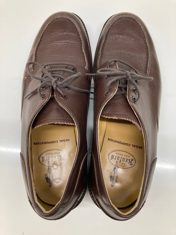 【中古品】【メンズ】 REGAL CORPORATION リーガルコーポレーション KENFORD U CHIP LEATHER SHOES ケンフォード ユーチップ レザーシューズ 革靴 178-260724-kk-03-hon サイズ：25 カラー：BROWN 万代Net店