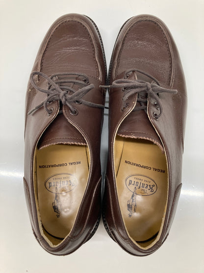 【中古品】【メンズ】 REGAL CORPORATION リーガルコーポレーション KENFORD U CHIP LEATHER SHOES ケンフォード ユーチップ レザーシューズ 革靴 178-260724-kk-03-hon サイズ：25 カラー：BROWN 万代Net店