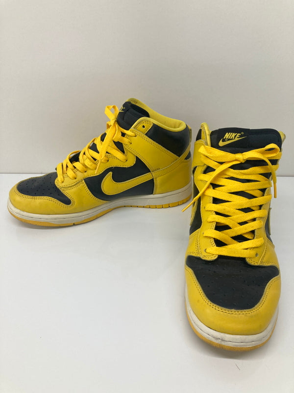 【中古品】【メンズ】 NIKE ナイキ DUNK HI SP IOWA CZ8149-002 ダンク ハイ スペシャル アイオワ スニーカー 靴 178-260724-kk-02-hon カラー：BLACK/VARSITY MAIZE 万代Net店